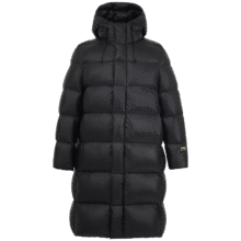 雪中飞【鹅绒】冬季长款黑曜石系列羽绒服男女连帽防风保暖时尚情侣外套 暗红色（男女同款） L (165)399元（需领券）