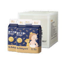 babycare皇室狮子王国弱酸纸尿裤箱装XL60片(12-17kg)婴儿尿不湿透气亲肤149元 (券后省0.9)