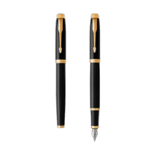 派克（PARKER）【热门商品】钢笔 签字笔 IM丽雅黑金夹墨水笔送男生女生生日礼物伴手礼练字书写高颜值钢笔493.2元 (每满300减50,送赠品,券后省0.9)