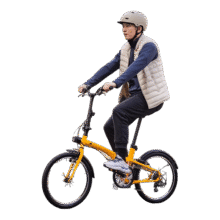 迪卡侬自行车Fold500折叠自行车通勤单车20寸-48722421799.9元 (券后省0.9)