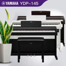 雅马哈（YAMAHA）电钢琴YDP145进口重锤专业88键立式电子钢琴成人儿童初学演奏考级 YDP145B黑色+官方标配+原装琴凳5089.25元