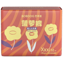 babudou/巴布豆 新菠萝 XXXL码 拉拉裤 32片98元（24.5元/件）