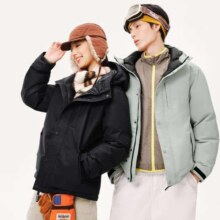 网易严选 中国大鹅 白鹅绒-30℃短款派克羽绒服 男女同款729元、包邮