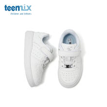 TEENMIX 天美意 儿童运动小白鞋
