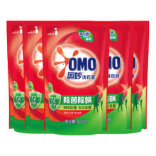 奥妙（OMO）天然酵素洗衣液洁净留香除菌除螨家用批发补充袋装官方正品旗舰 【除菌除螨4斤】400g*5袋14.12元
