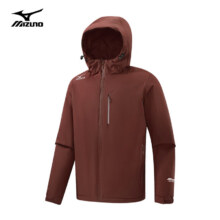 Mizuno 美津浓 秋冬季宽松连帽大码棉服冲锋衣198.9元（需领券）