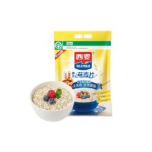 再降价、88vip：西麦即食冲饮纯麦片1980g×3件34.17元（合11.39元/件）+2.19元淘金币