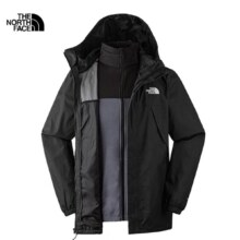 北面（The North Face）机能三合一冲锋衣男抓绒内胆户外运动防水外套1204.25元（需领券）