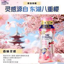 Downy 当妮 花萃云柔系列 护衣留香珠 200g 微风樱语