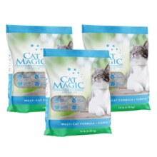 plus会员:喵洁客（CAT MAGIC）猫砂美国原装进口矿砂钠基矿石抗菌去氨膨润土猫砂42磅蓝标109.05元（42磅）