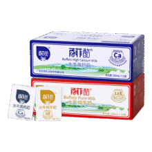 百菲酪水牛纯牛奶 整箱学生成人营养早餐纯牛奶  中秋送礼 组合装（纯奶16盒+高钙16盒）