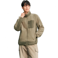森马（Semir）夹克男冬季抗静电摇粒绒宽松外套撞色拼接户外风10972410810355.84元（需领券）