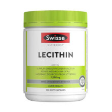 Swisse斯维诗 大豆卵磷脂胶囊300粒 呵护肝脏 维持中老年健康 澳洲进口 大豆卵磷脂胶囊1200mg 300粒/瓶160元 (满170减27,券后省10)