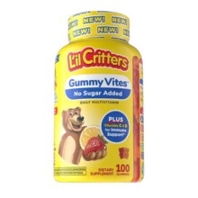 L'il Critters 丽贵 小熊糖丽贵儿童复合维生素营养软糖100粒 （无糖）*3件217.76元（合72.59元/件）
