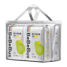 bebebus乳木果润纸尿裤2.0系列新品超薄泡泡腰围装仔拉拉裤独立装尿不湿 纸尿裤S码48片/提92元 (每满100减19,送赠品,券后省10)