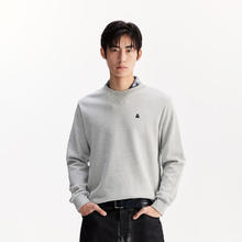 JACK&JONES 杰克琼斯 25年秋季 圆领胶印 潮流纯棉卫衣