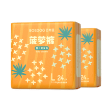BOBDOG/巴布豆 新菠萝 L码 拉拉裤 24片17.9元