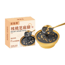 首购：觅宫燕 核桃芝麻糊168g 五谷代餐即食3.01元（需试用）