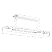 微信小程序：米家智能晾衣机Pro月光白 小米电动隐形晾衣架超薄嵌入740.74元包邮(小红书分享返30元京豆)