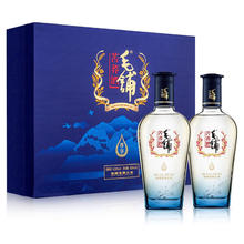 毛铺 尊享苦荞酒黑荞酒体升级 配制酒 42.8度 500mL*2瓶礼盒装