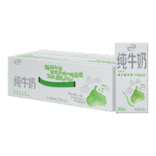 伊利纯牛奶200ml*24盒/箱 全脂营养乳蛋白 环保装 礼盒装 环保包装34.9元 (券后省7,月销1000+)