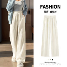 Baleno 班尼路 S&K系列裤子 女雪尼尔直筒裤秋冬39.9元