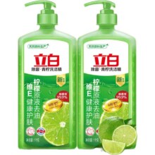 立白青柠洗洁精1kg大瓶 除菌青柠去油去腥家用不伤手 青柠洗洁精1kg×1瓶