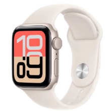限地区、88VIP：Apple 苹果 Watch SE 3 44mm 智能手表 星光色 GPS版1605.74元(需领券)