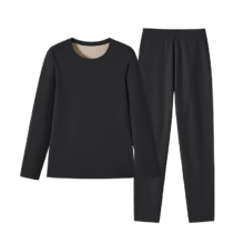 plus会员：都市丽人 男女双层磨毛保暖内衣套装 *2件22.88元/件 共45.76元