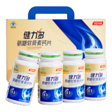 汤臣倍健健力多氨糖软骨素钙片中老年成人补钙氨基葡萄糖增加骨密度护关节 【周期装 改善关节炎】礼盒装320片