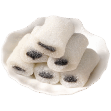 首购、PLUS：鲜丰春 五黑桑葚冰皮糕 2斤6.43元包邮(需领券、试用）