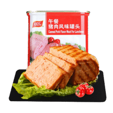双汇 午餐猪肉风味罐头 340g*1罐 拍5件28.5元(需领券，合5.70元/件)