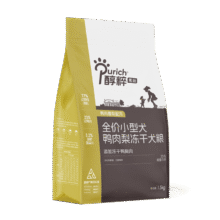 醇粹 黑标 全阶段通用狗粮 鸭肉梨口味 1.5kg *4件