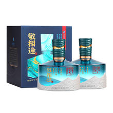 舍得 敬相逢 52° 浓香型 2瓶 500ml