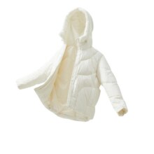 双十一：森马 陈都灵同款|森马x超级植物轻松羽绒服女中长款防水冬季连帽外套潮198.05元