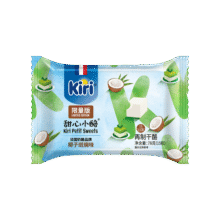 KIRI进口甜心小酪椰子斑斓口味78g/15粒再制零食高钙奶酪【花少同款】