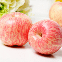 双十一：京鲜生 山东烟台红富士苹果 9斤装单果80-85mm *2件49元(需领券，合24.5元/件)