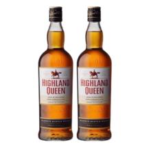 高地女王 HIGHLAND QUEEN 英国进口洋酒 3年 苏格兰调和威士忌 700ml*2瓶装券后78元