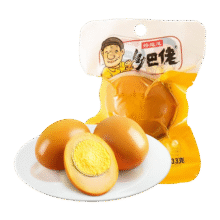 好运道乡巴佬 盐焗卤蛋 33g*10枚10.91元