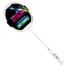 YONEX 天斧AX10 白亮黑 全碳素 进阶进攻型 已穿线 附手胶