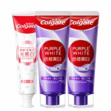 高露洁 色修美白牙膏90g*2+双抗光感白牙膏白桃120g口臭去黄去渍美白55.31元（复购再返20e卡，云闪付支付）