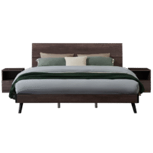 9日20点：全友家居 原木风1.5米现代简约双人床392元