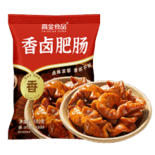 高金食品香卤肥肠1斤  卤制品猪大肠 火锅肥肠 卤味冻品 卤肥肠 红烧肥肠