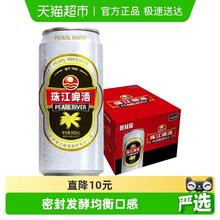 珠江啤酒 12度高麦汁啤酒 500ml*12罐/箱