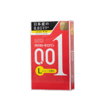 冈本 001避孕套3只 *3件