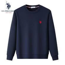 U.S. POLO ASSN. 美国马球协会 保罗卫衣加绒卫衣套头 藏青59.92元