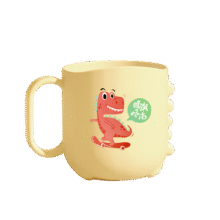 需入会 英格翰 儿童刷牙杯 卡通恐龙 洗漱牙缸 防摔漱口杯1.58元(需试用）