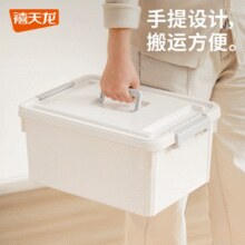 可以手提的收纳箱！Citylong 禧天龙 手提塑料收纳箱 8L（31*22.5*19.5cm）2个装￥16.11 0.3折