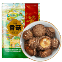 首粮香菇干180g 肉质肥厚，菇香浓郁山珍菌菇蘑菇 煲汤火锅食材