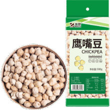 北萃 鹰嘴豆 500g 生豆5.5元包邮（需试用）
